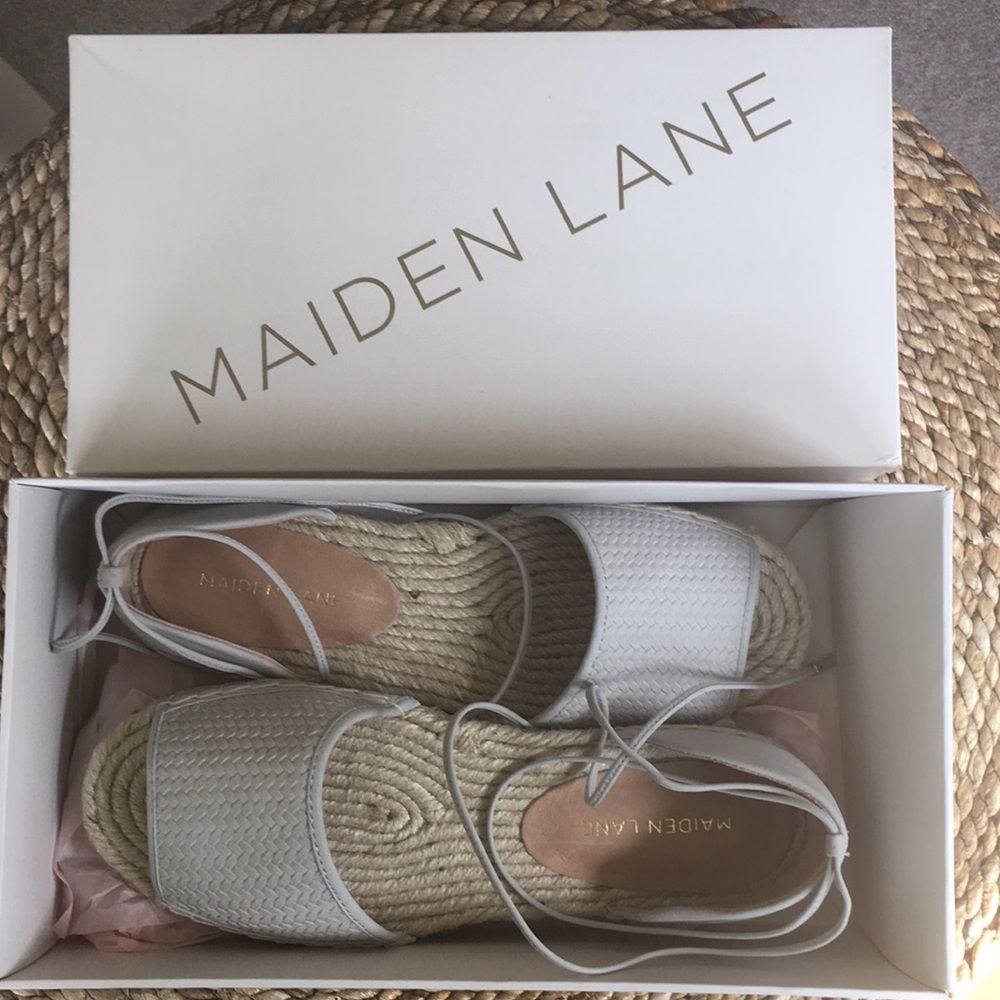 NWT Maiden Lane Espadrilles